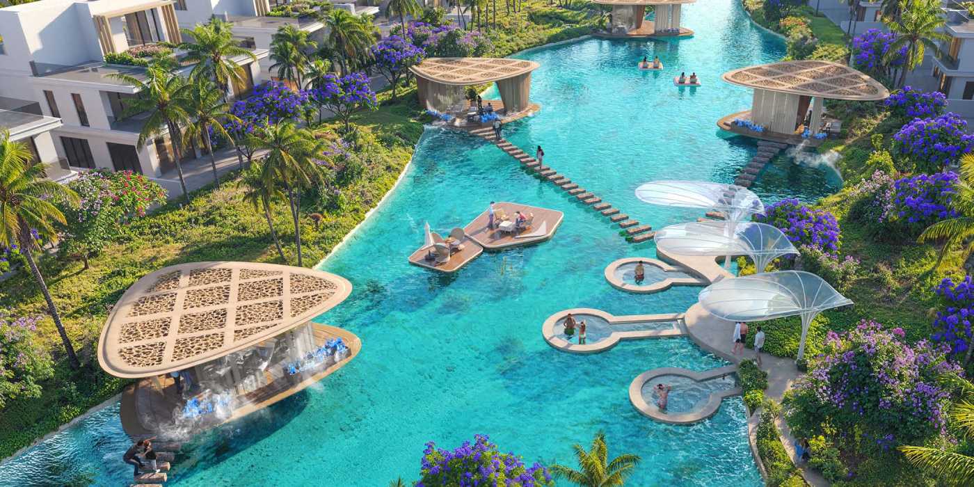 TROPICAL TAHITI CLUSTER AT DAMAC ISLANDS 2 🌴🌊 — FROM AED 2,746,000